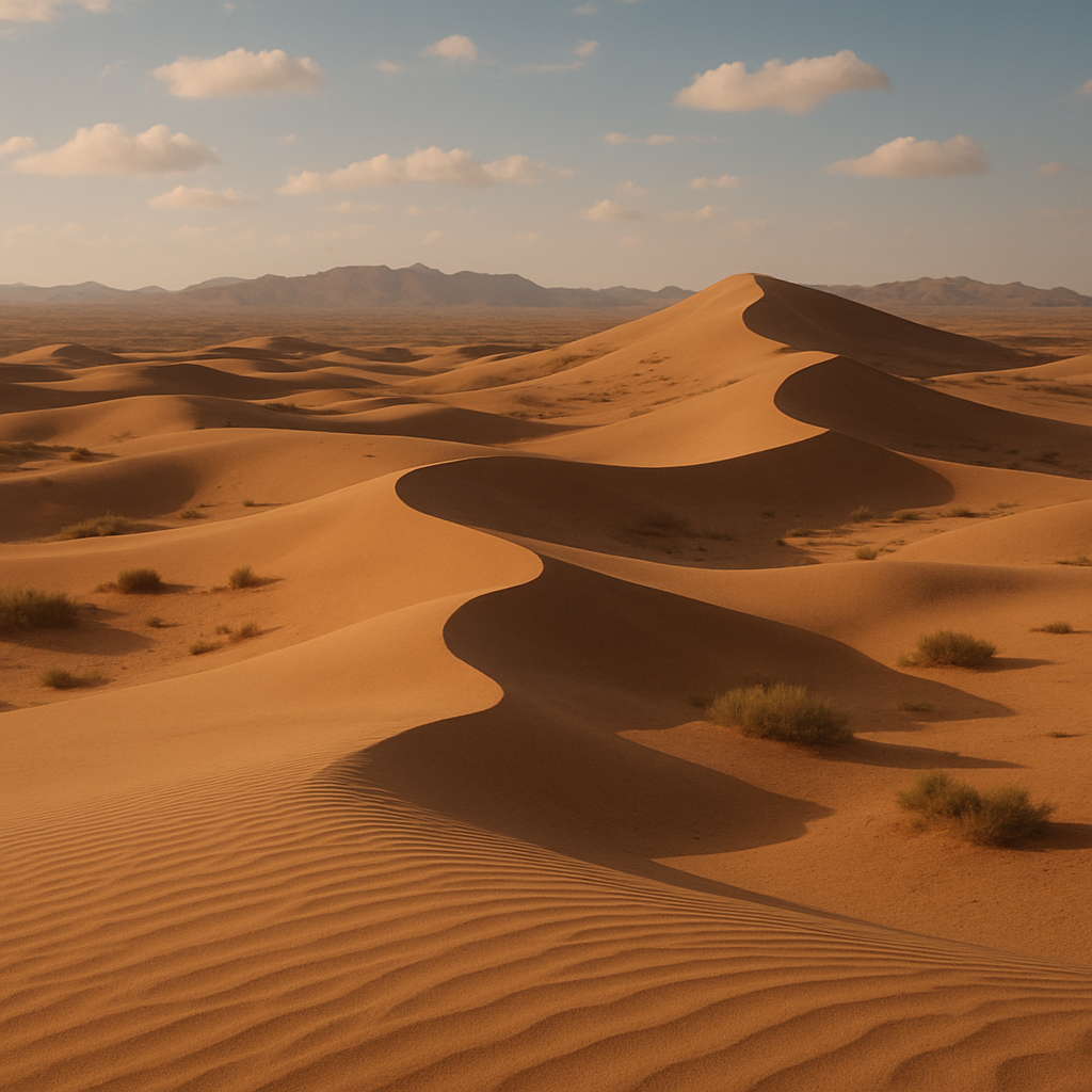 desert landscape in morocco
