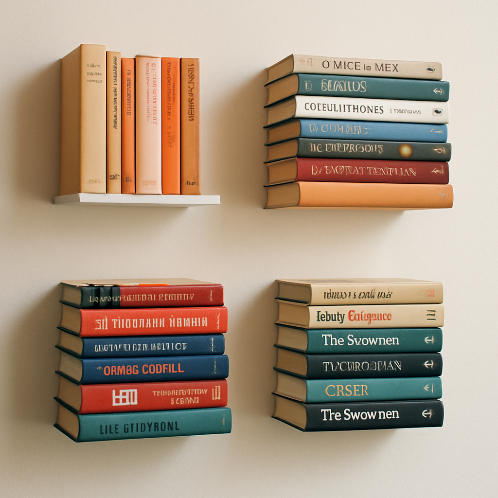 Floating Bookshelves