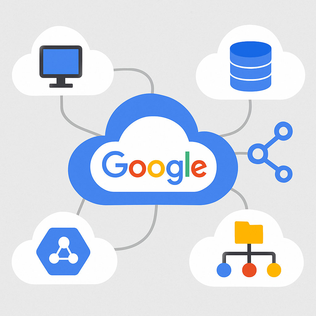 Google cloud computing network