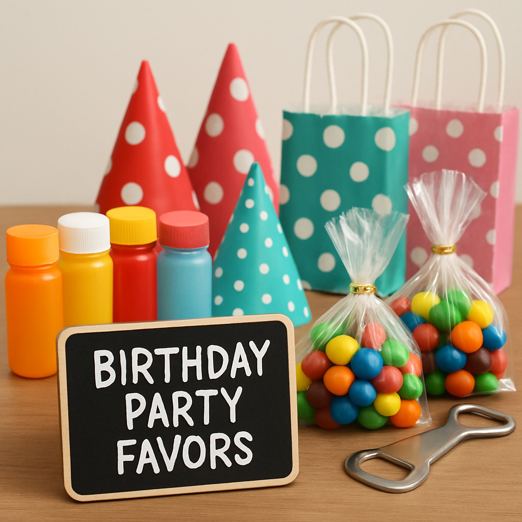 adult birthday party favors