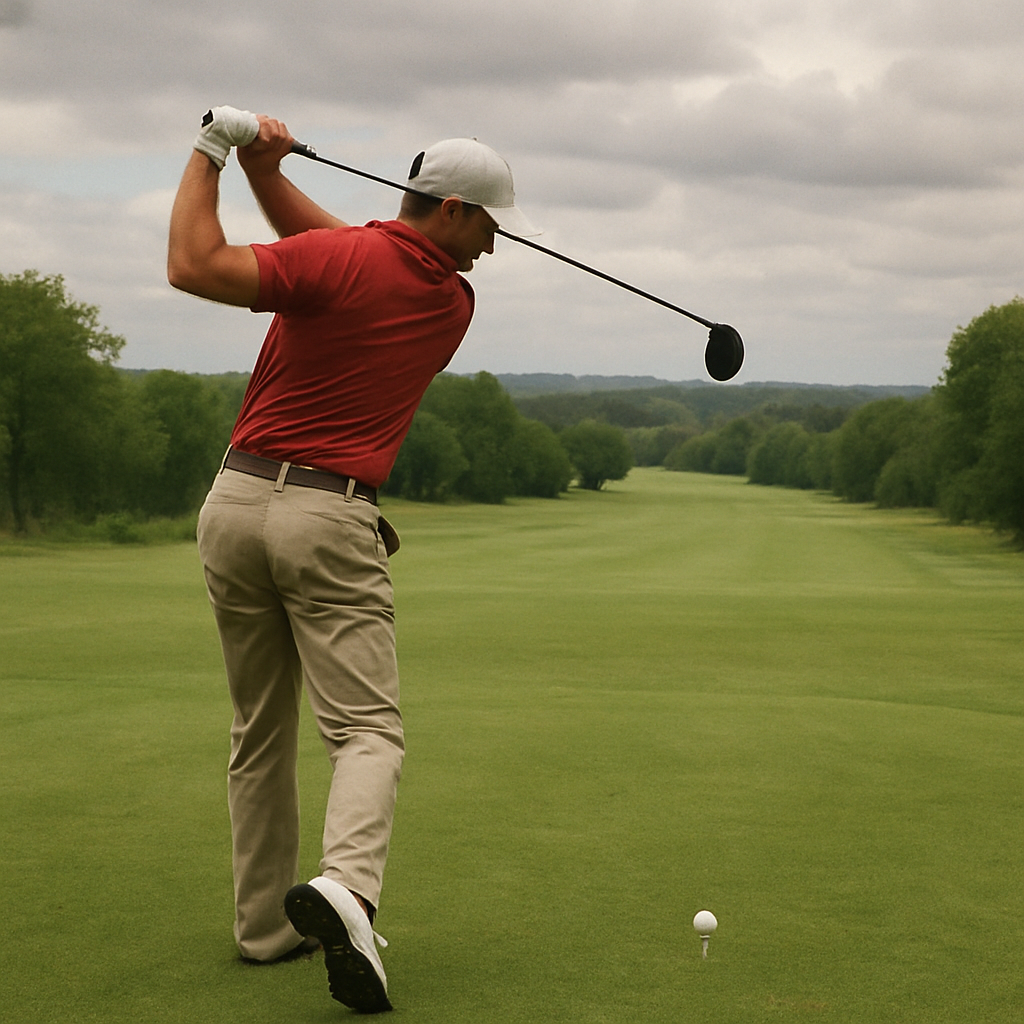 Golf swing for distance