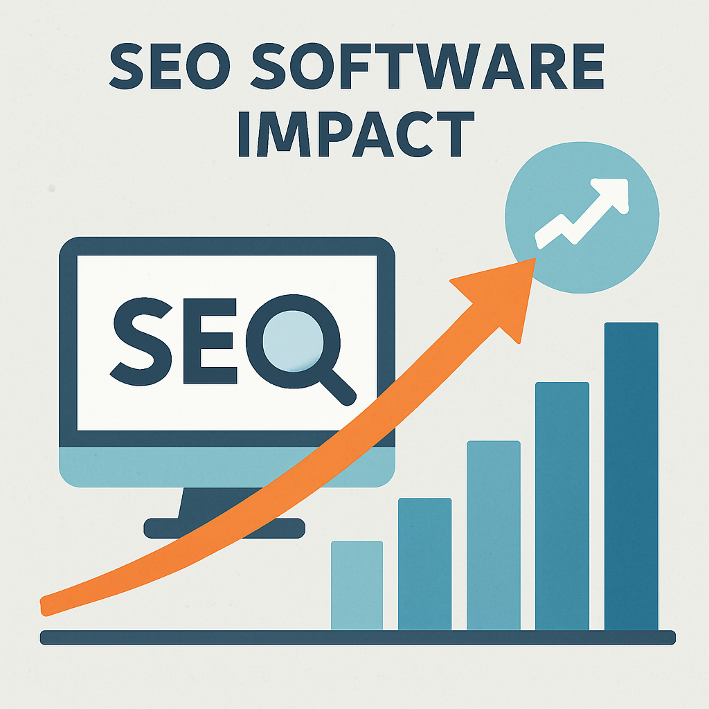 Graphical representation of SEO software impact
