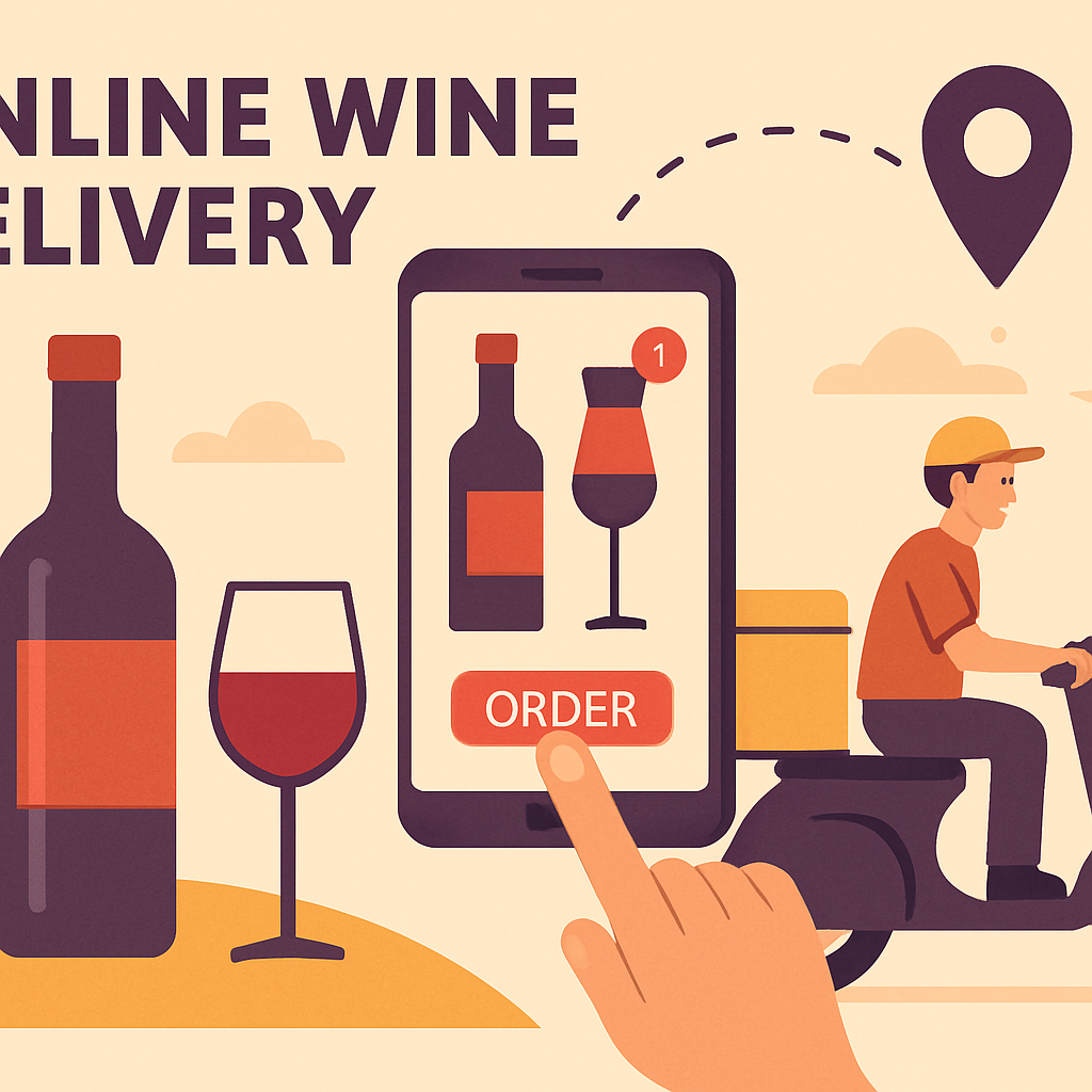 Online wine delivery