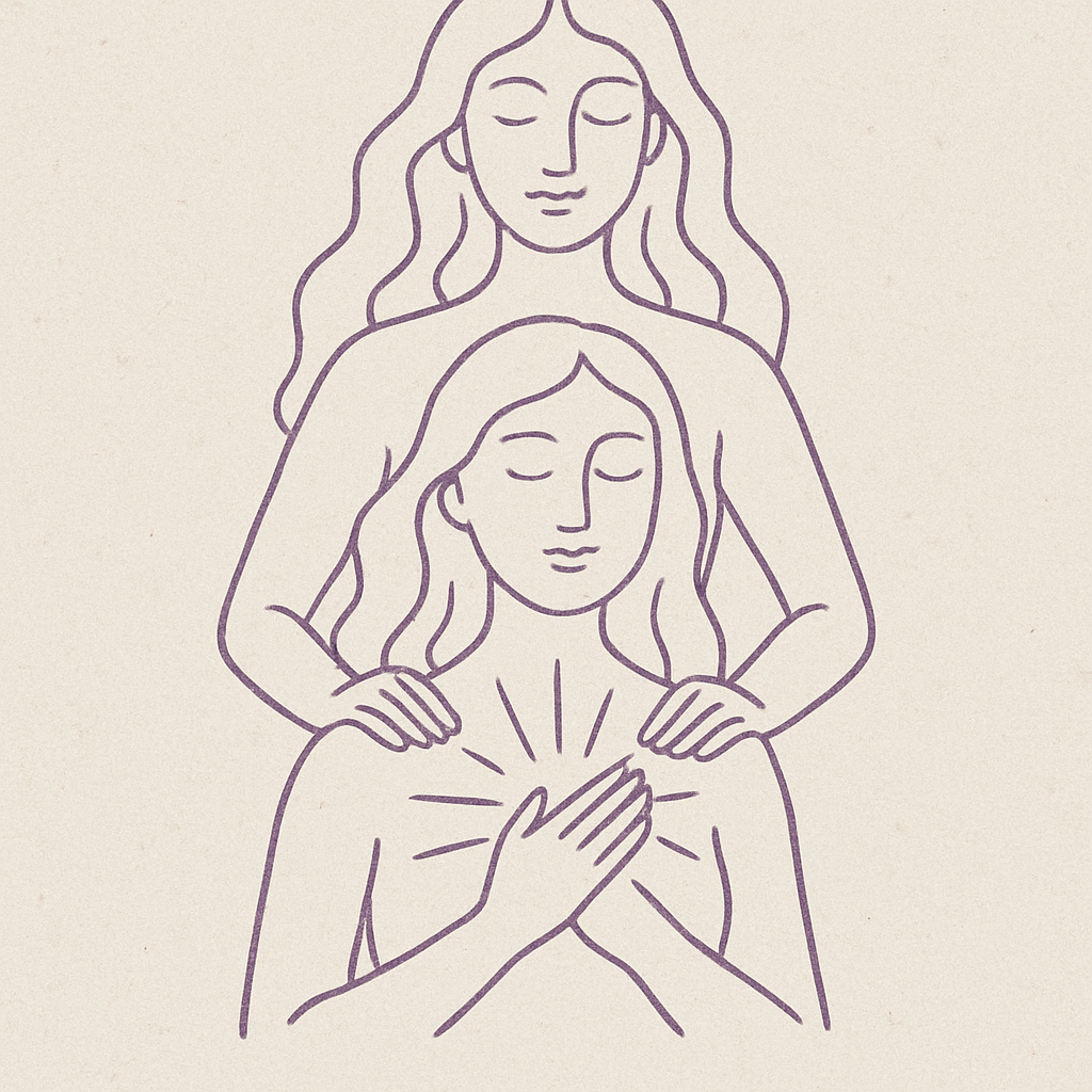 Higher self connection illustration