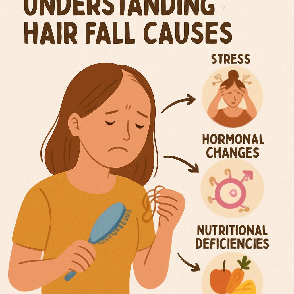 Understanding hair fall causes