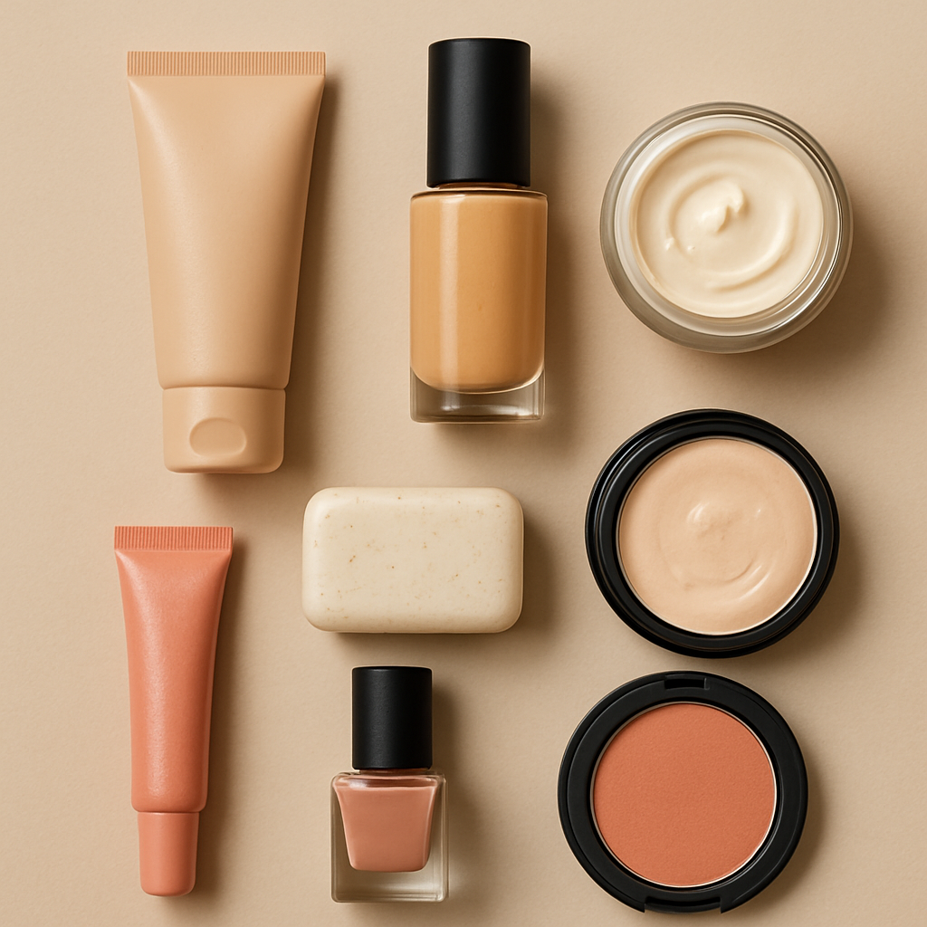 variety of beauty samples