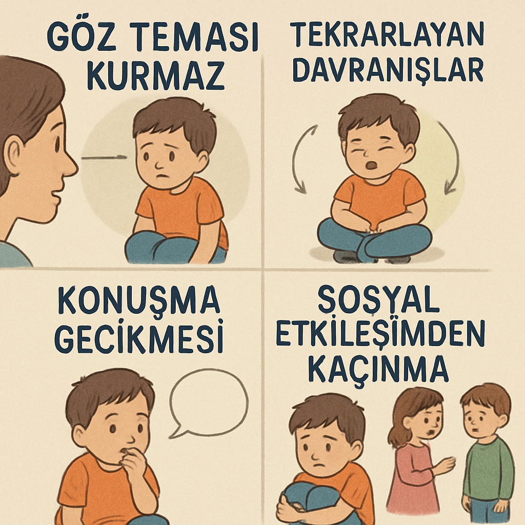 Çocuklarda otizm belirtileri