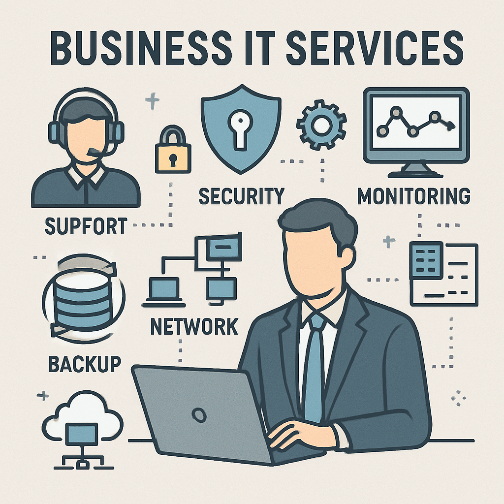 Business IT Services Concept