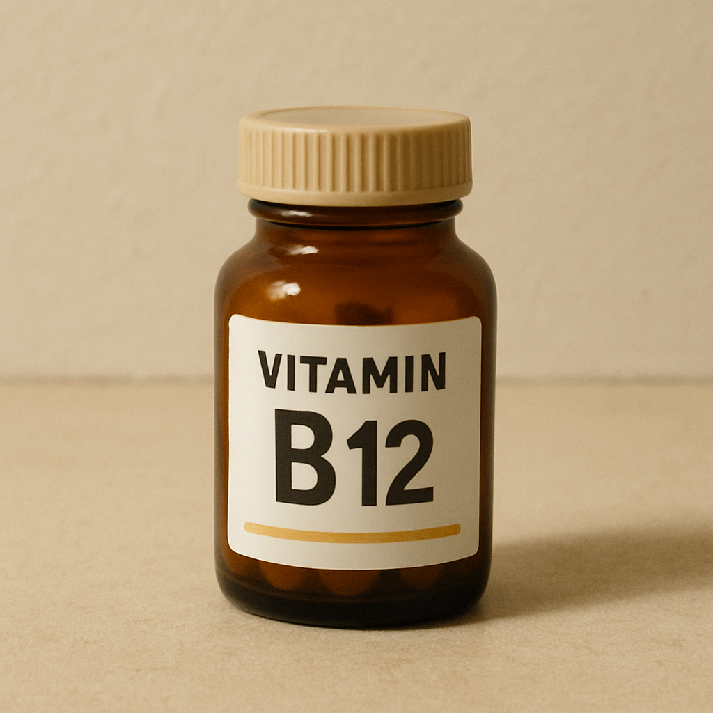Vitamin B12 in a bottle