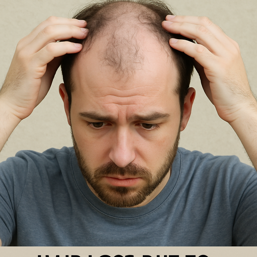 Hair loss due to vitamin deficiency