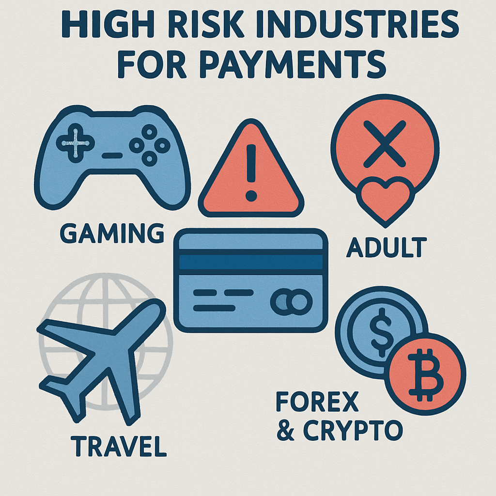 Industries considered high risk for payments