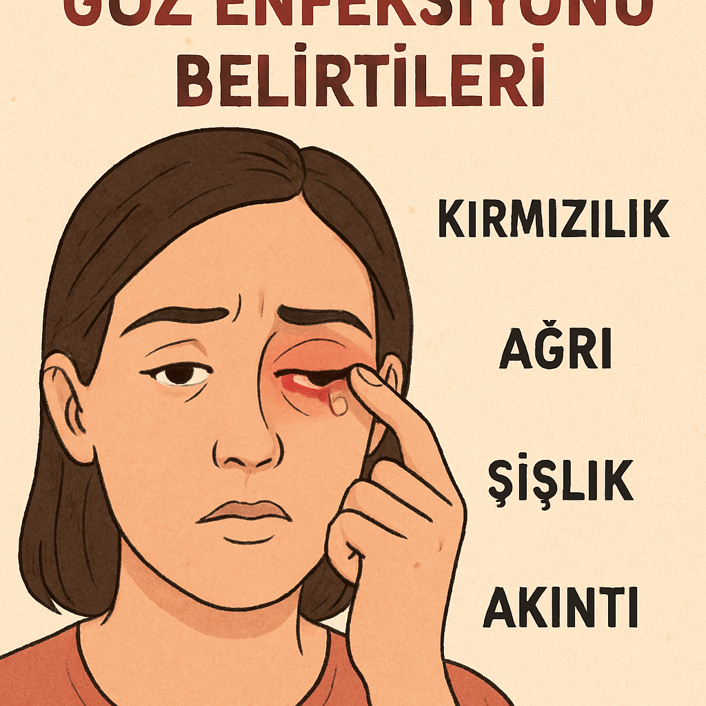 Göz enfeksiyonu belirtileri