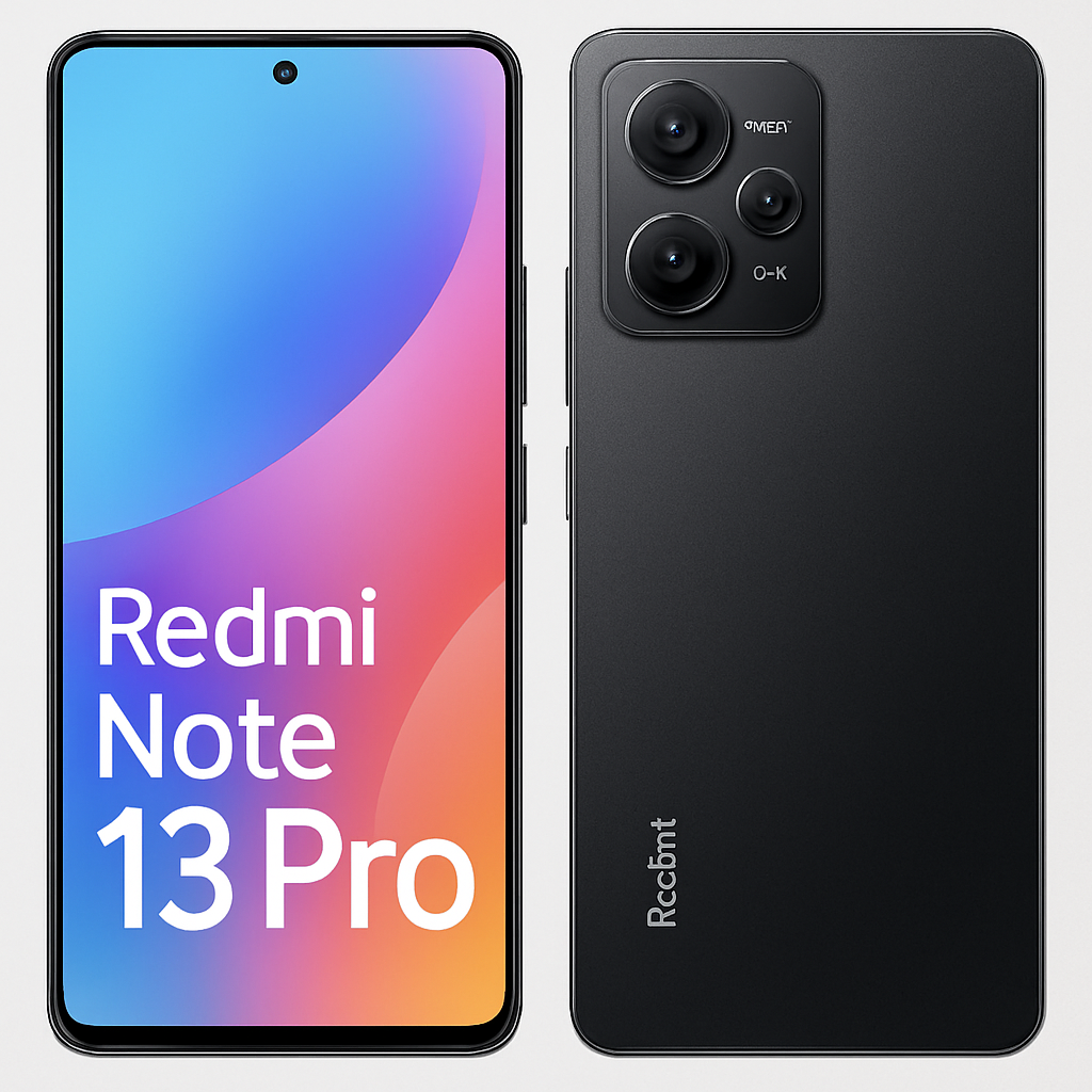 Redmi Note 13 Pro Front and Back View
