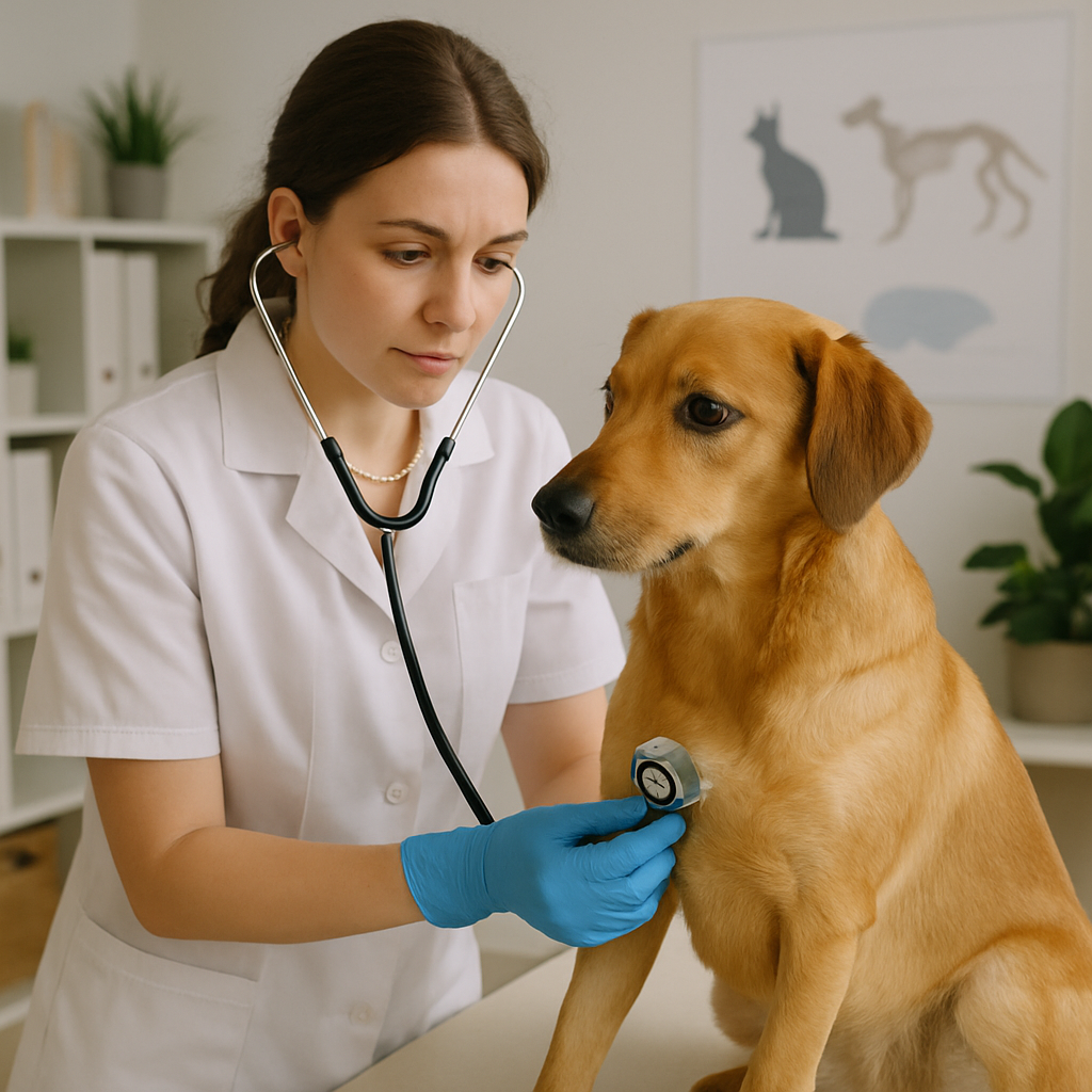 Köpeği Muayene Eden Veteriner