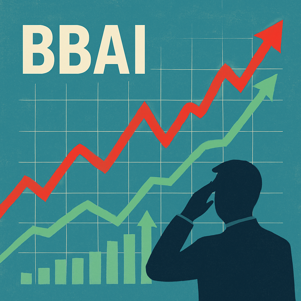BBai stock market trends