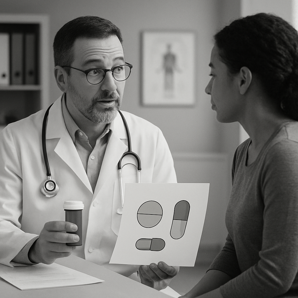 Doctor Discussing Medication Options with Patient