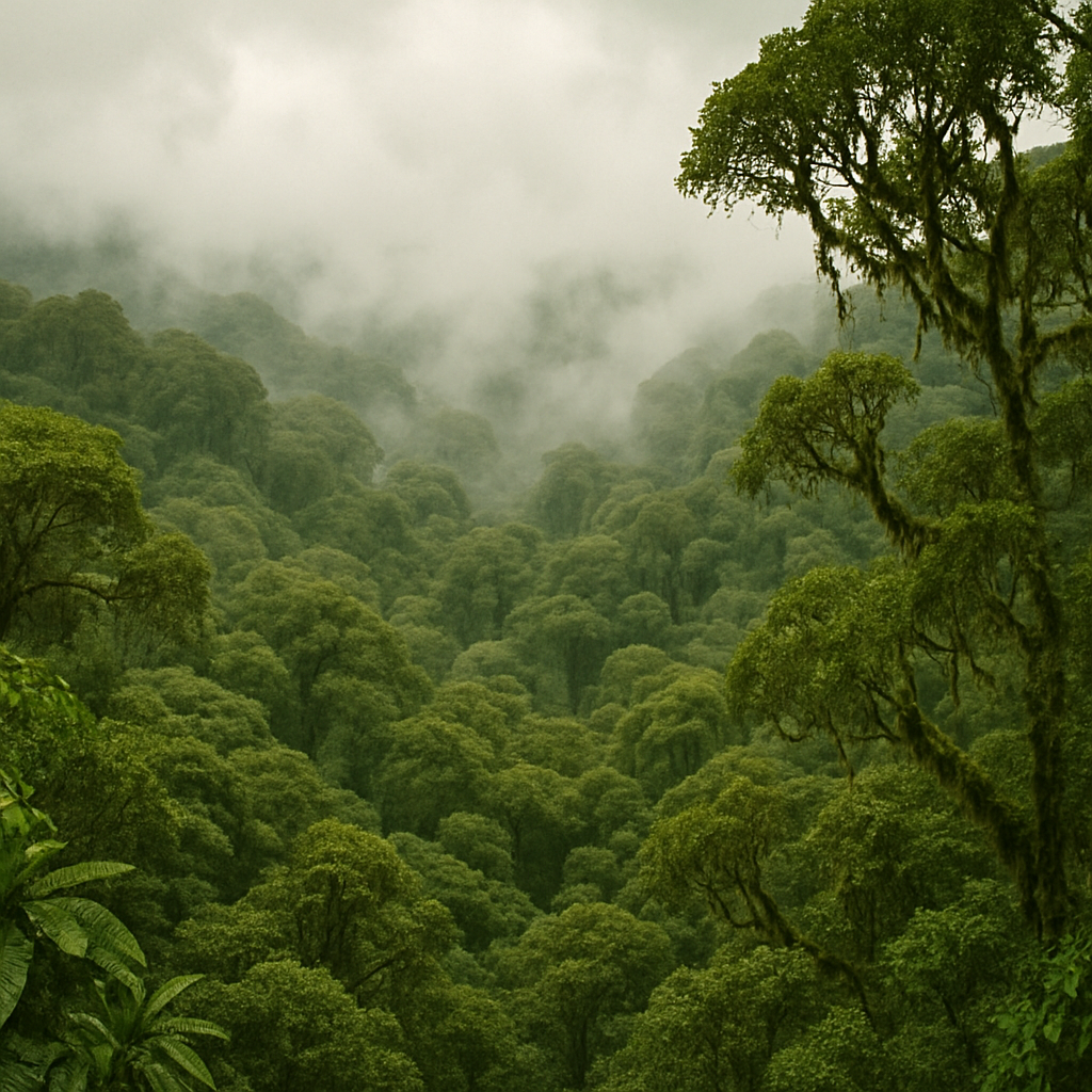 Cloud forest canopy