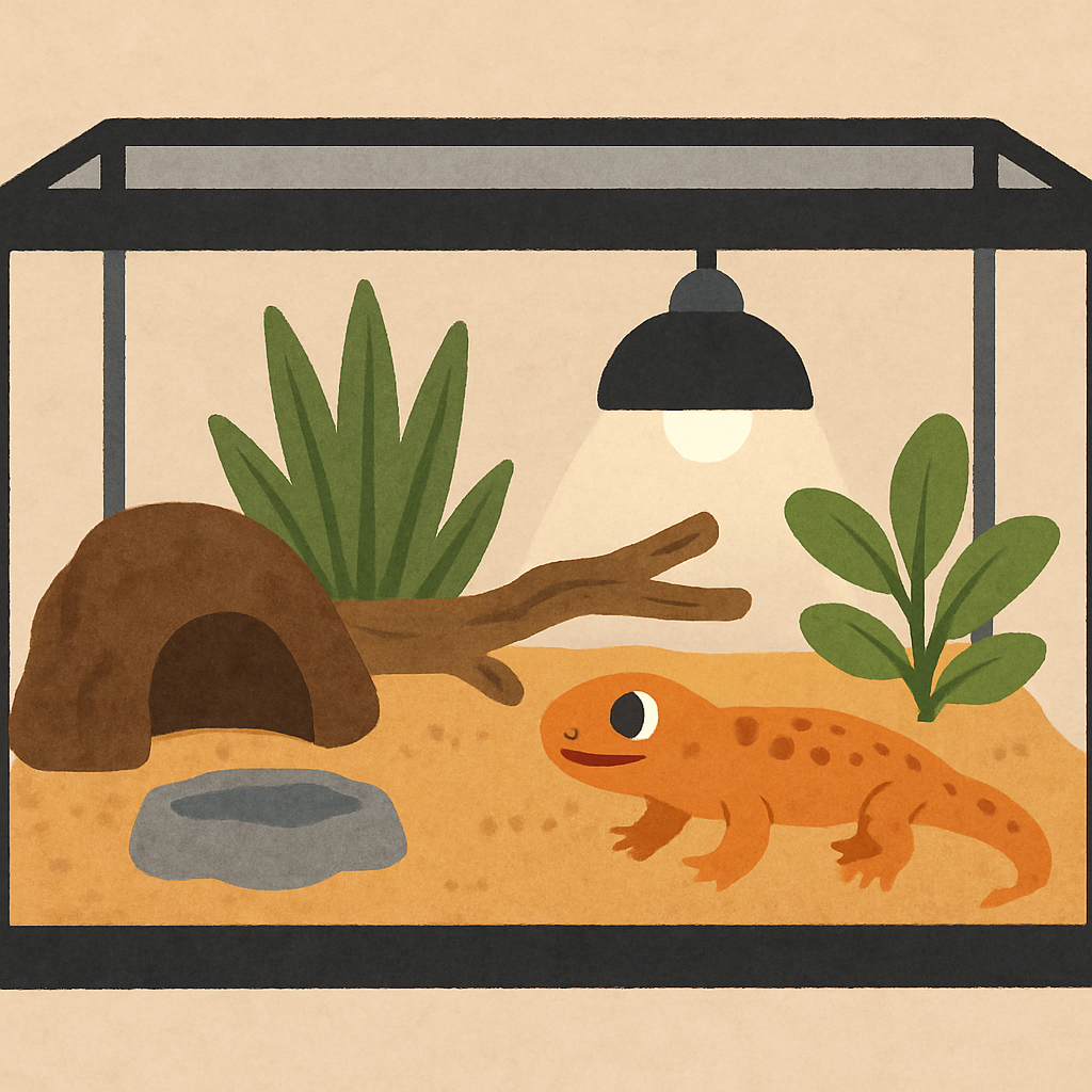 A beginner-friendly reptile habitat
