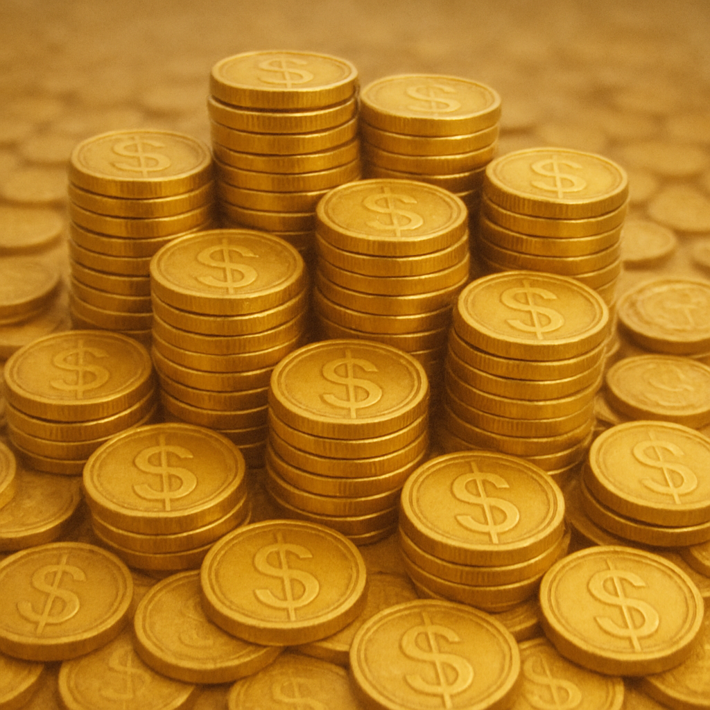 Identifying and Avoiding Gold Coin Scams 1 Pile of gold coins