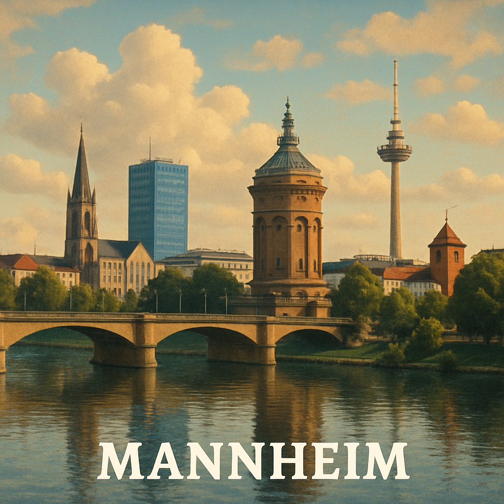 Mannheim skyline