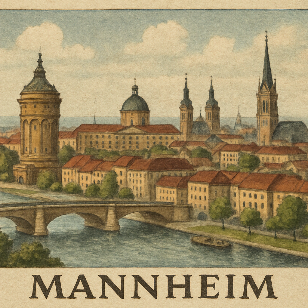 Mannheim cityscape
