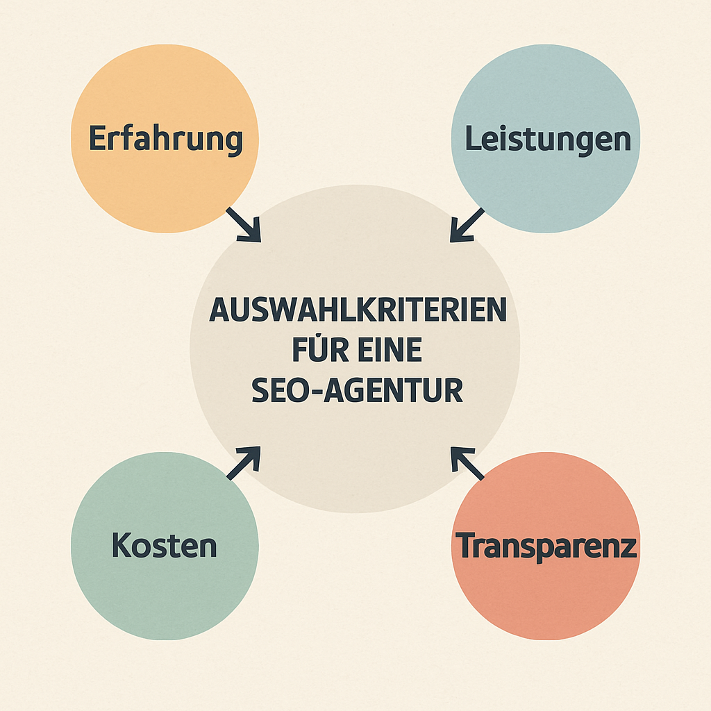 Auswahlkriterien für eine SEO-Agentur