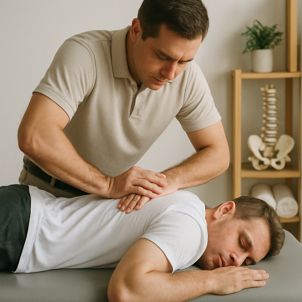 Chiropractic adjustment