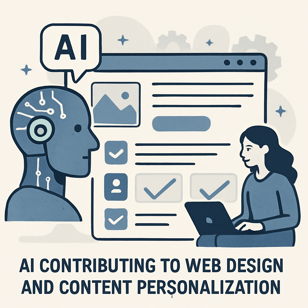 AI contributing to web design and content personalization