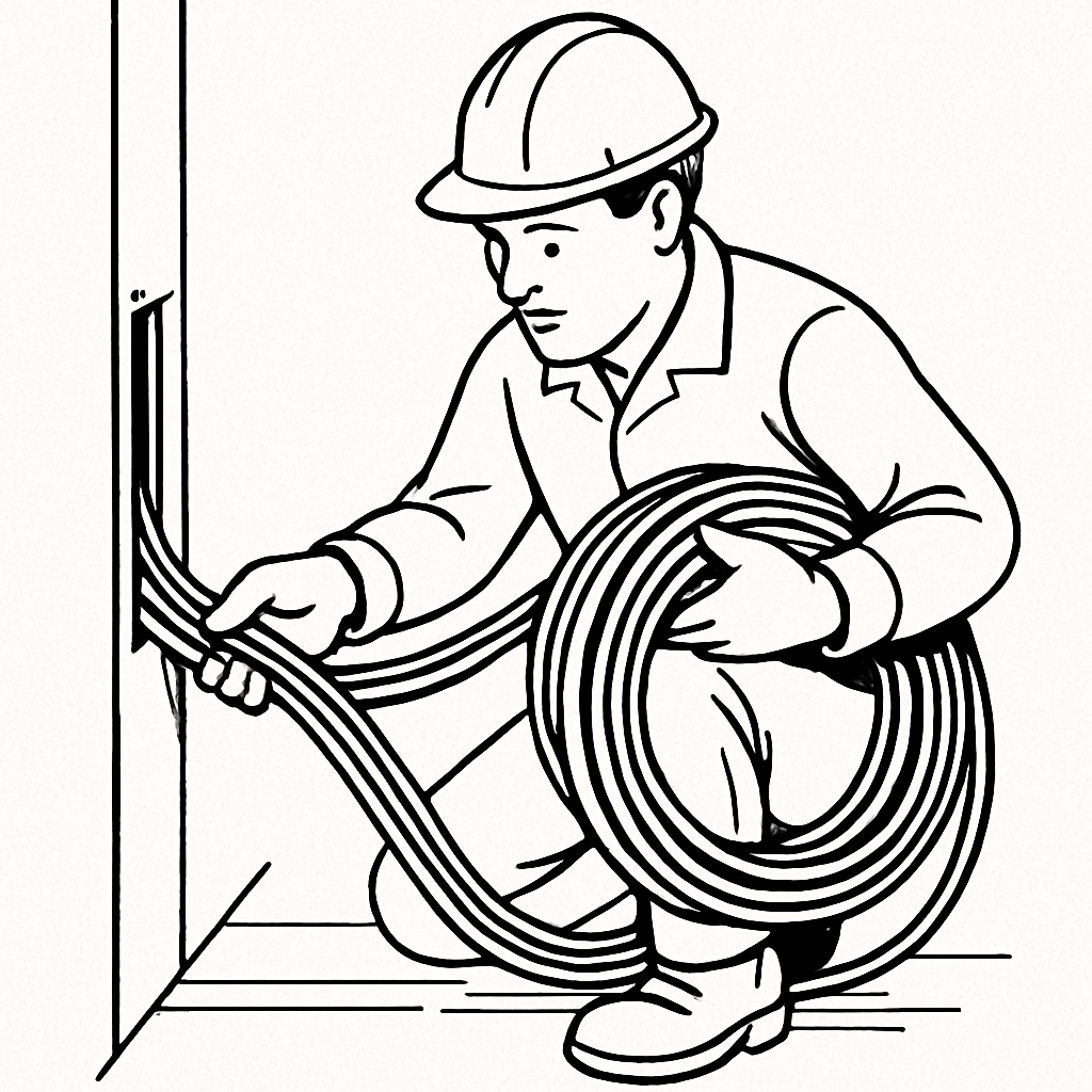 cable installation process