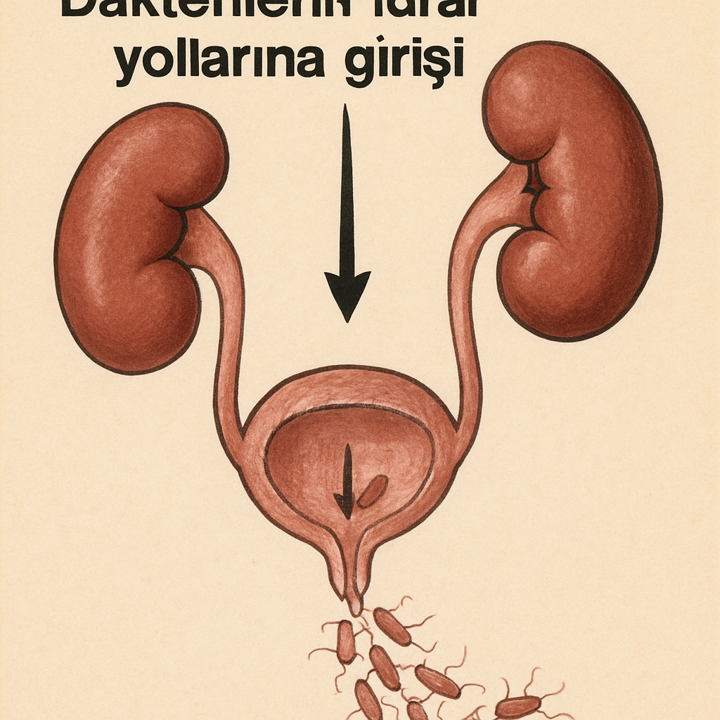 Bakterilerin idrar yollarına girişi