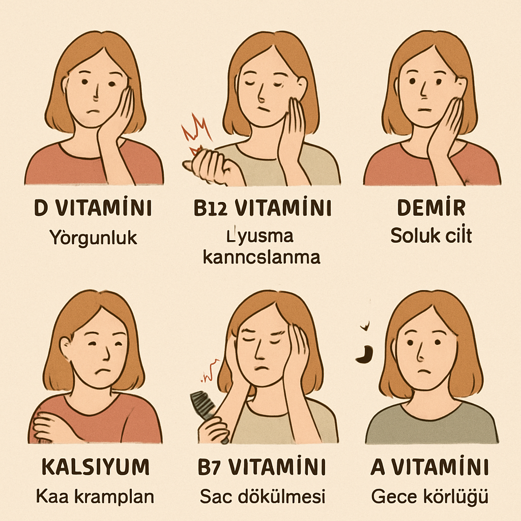 Vitamin ve mineral eksiklikleri