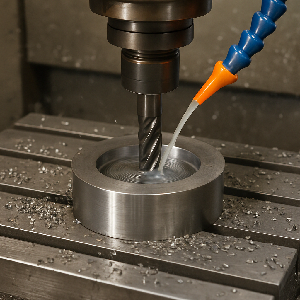 CNC machining process