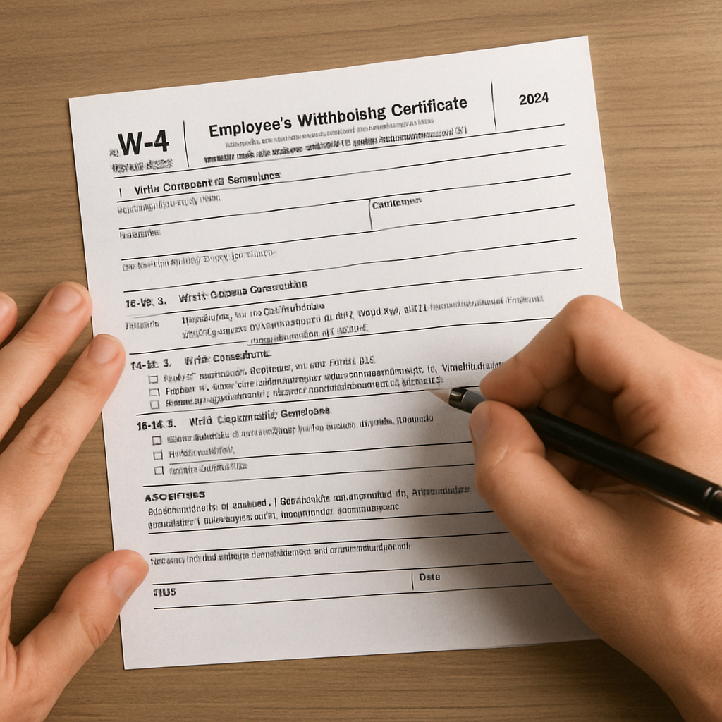 W4 Form Filling