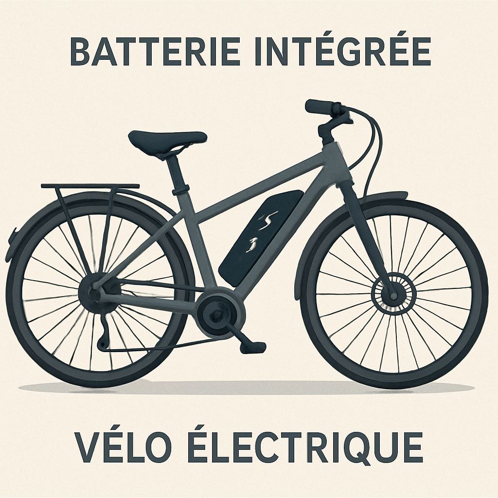 batterie intégrée vélo électrique