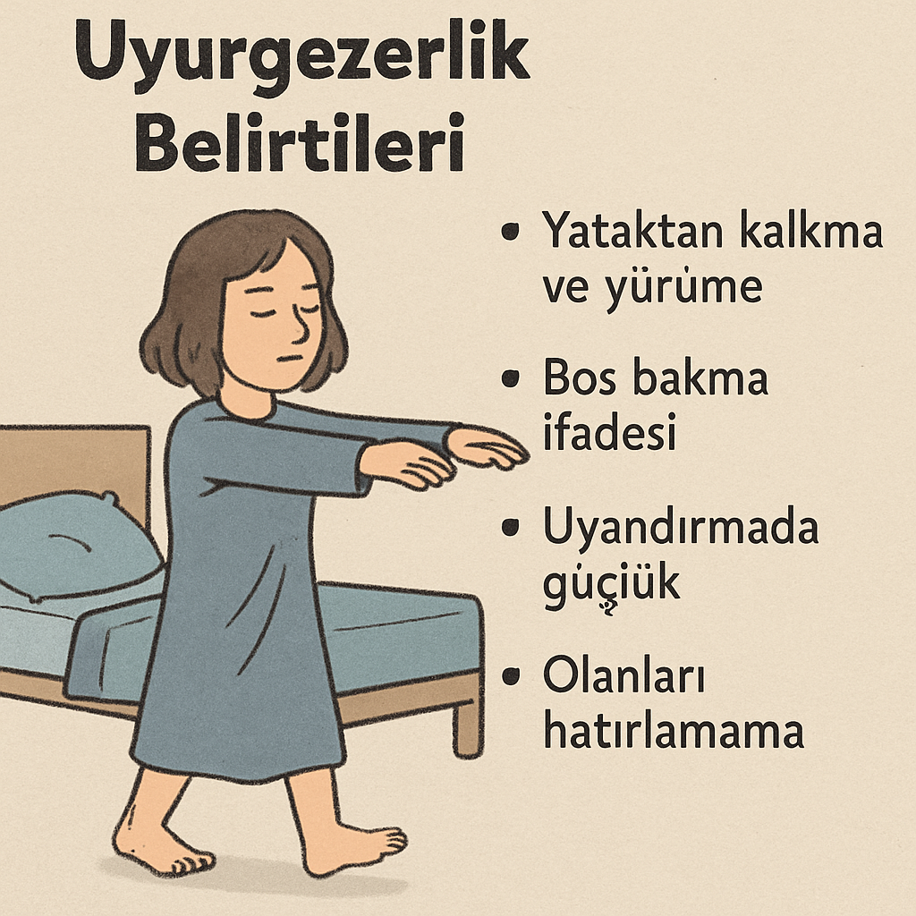 Uyurgezerlik belirtileri
