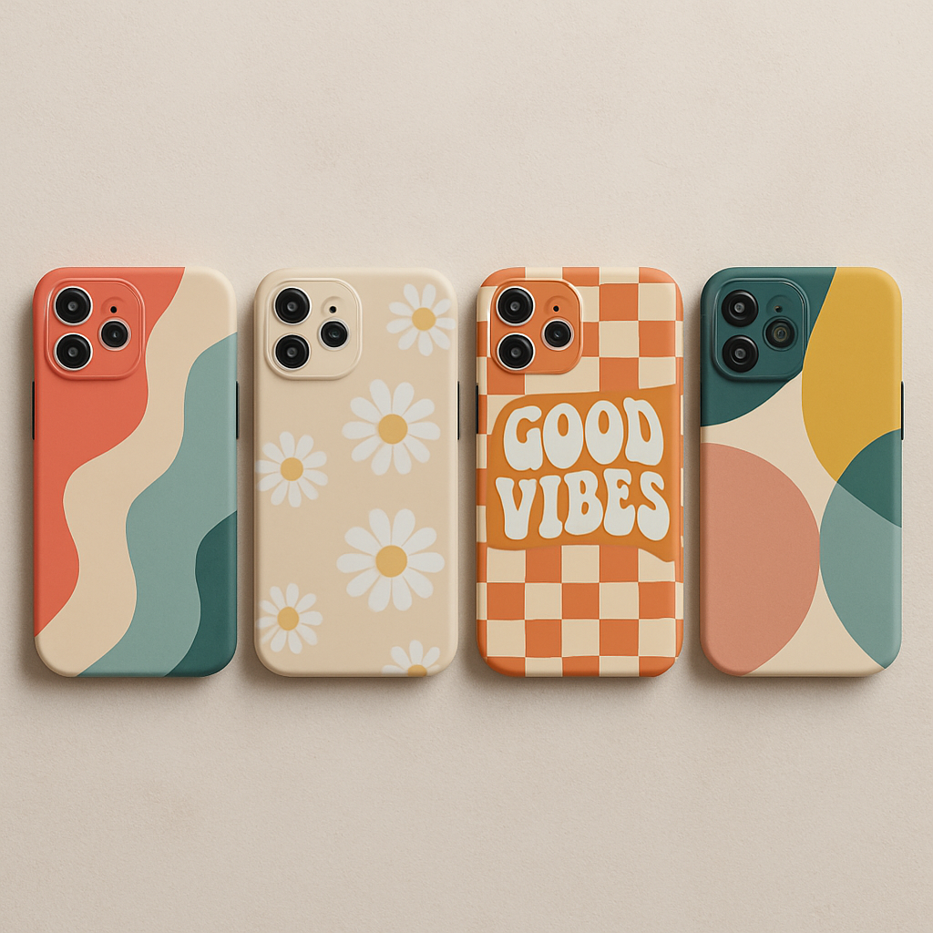 A collection of trendy and stylish mobile covers