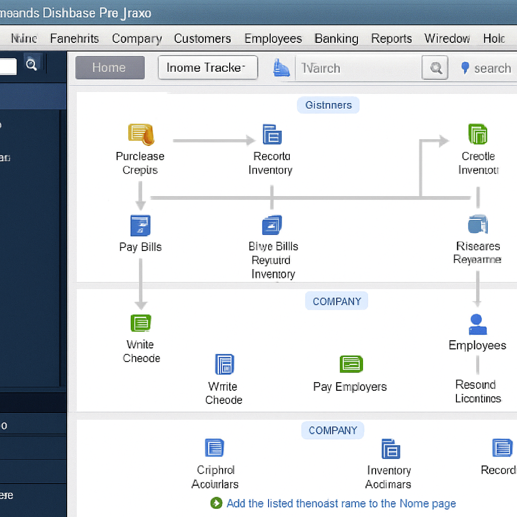 QuickBooks Desktop 2023 Interface