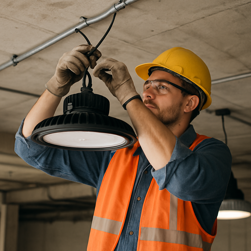 Installation Tips for LED High Bay Lights in Commercial Spaces