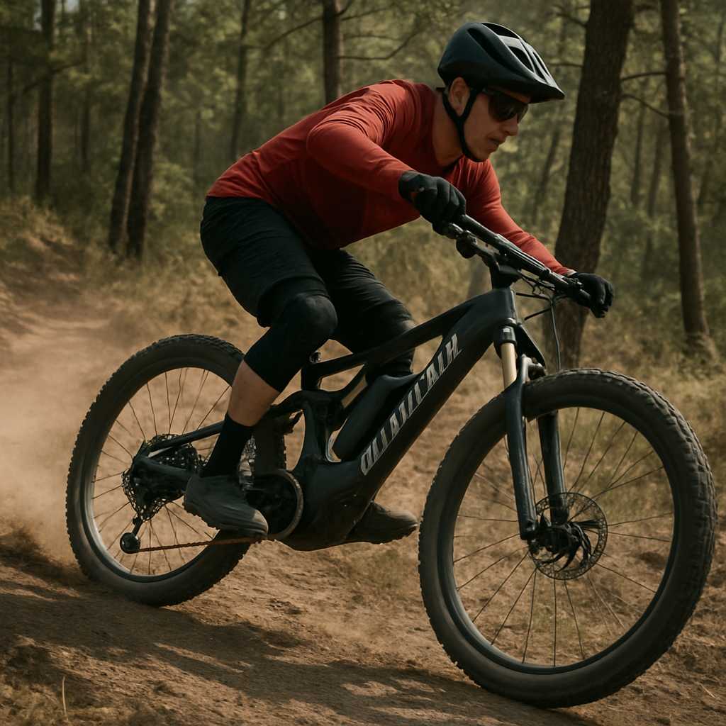 Specialized VTT électrique en action