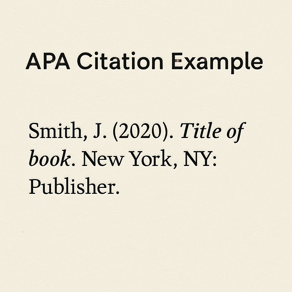 apa citation example