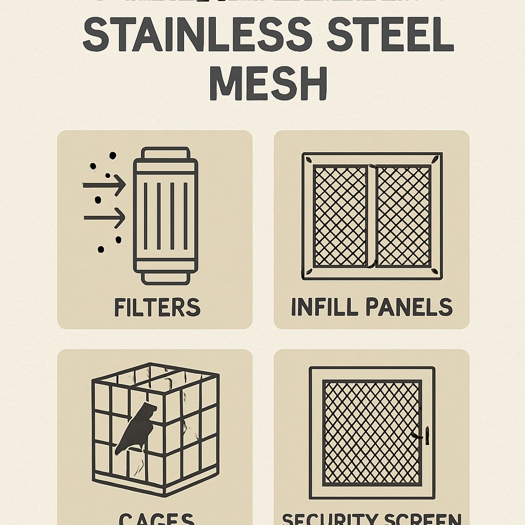 Applications of Stainless Steel Mesh