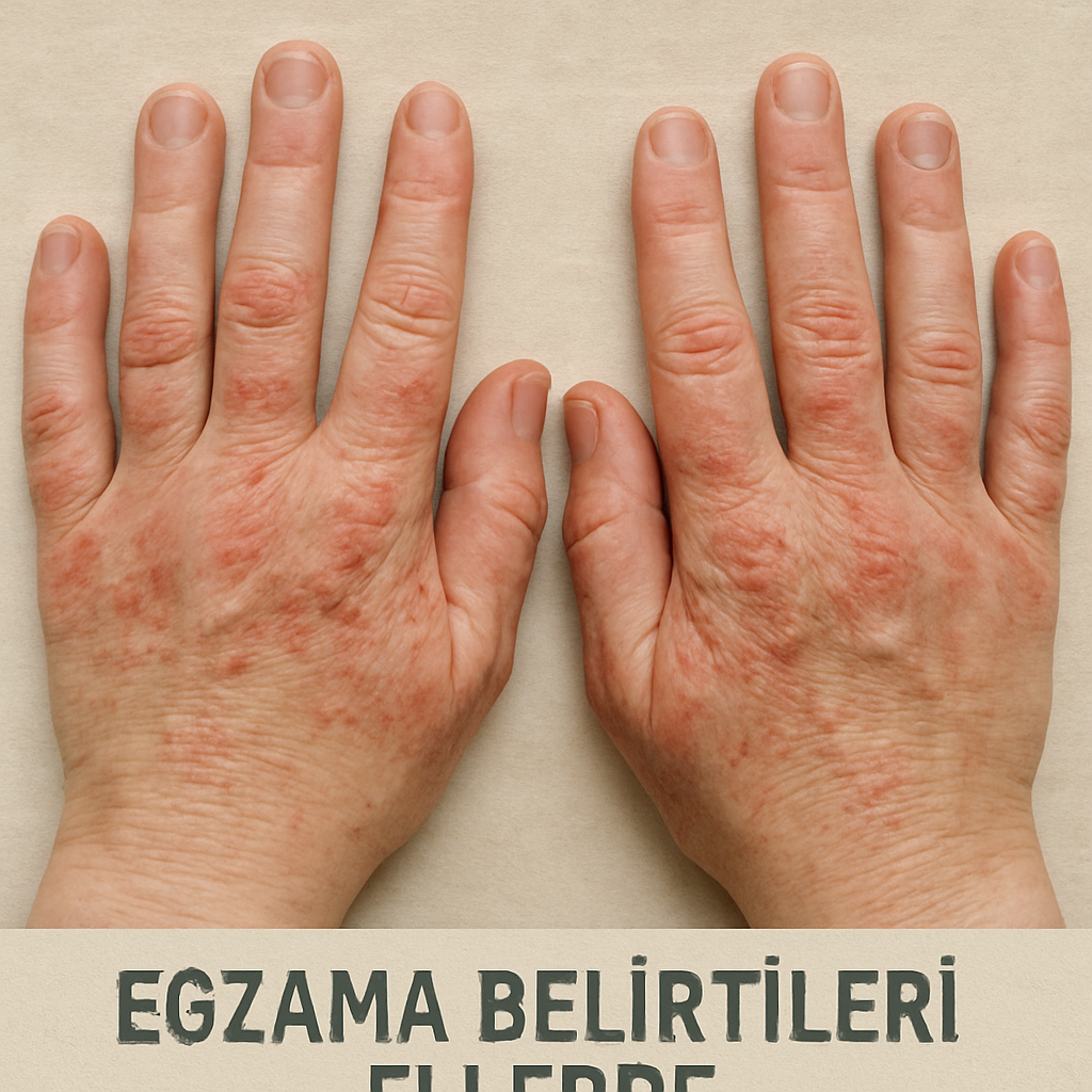 Egzama belirtileri ellerde