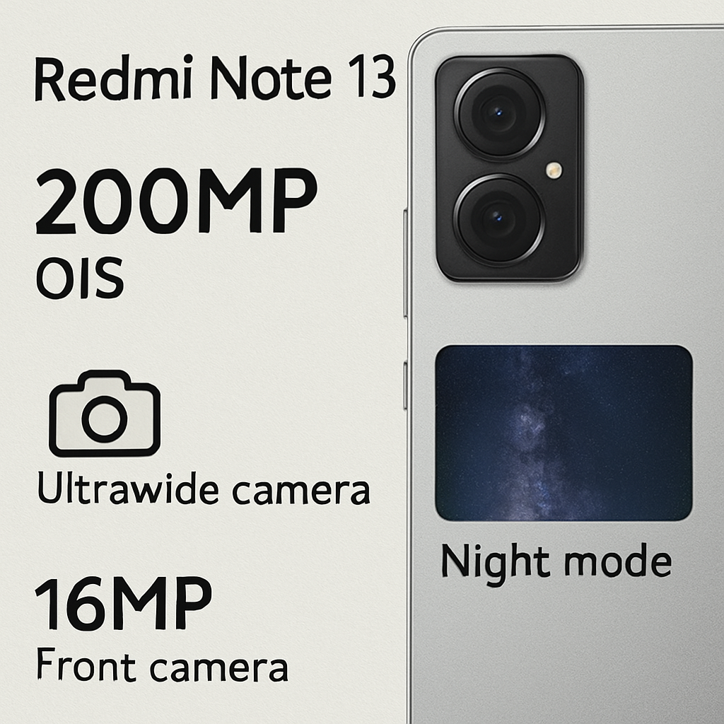 Redmi Note 13 Camera Features
