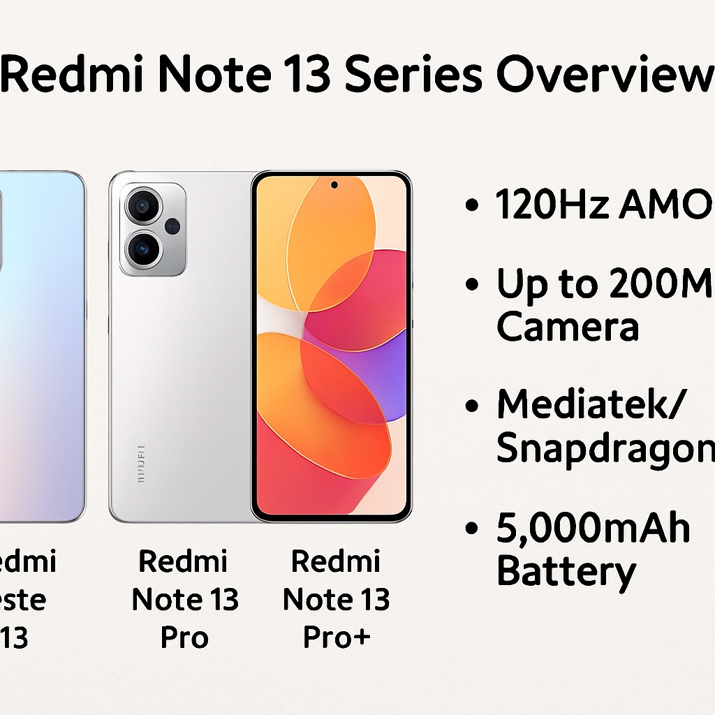Redmi Note 13 Series Overview