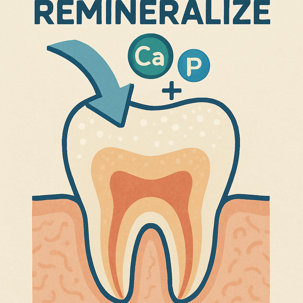 toothpaste to remineralize teeth use hydroxyapatite which is calcium phophate