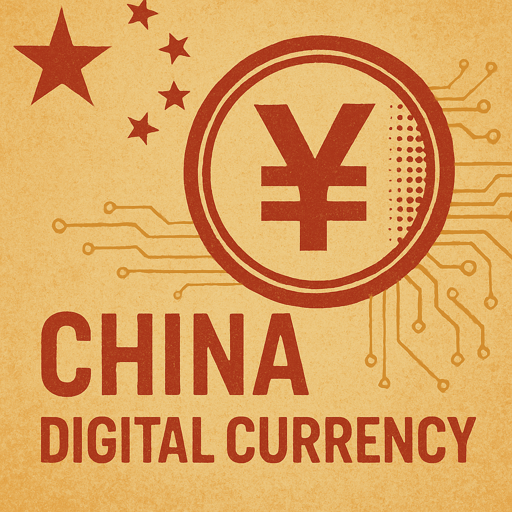 China digital currency concept