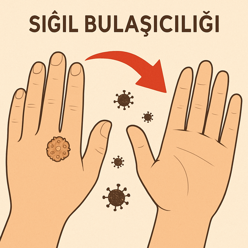 siğil bulaşıcılığı görseli