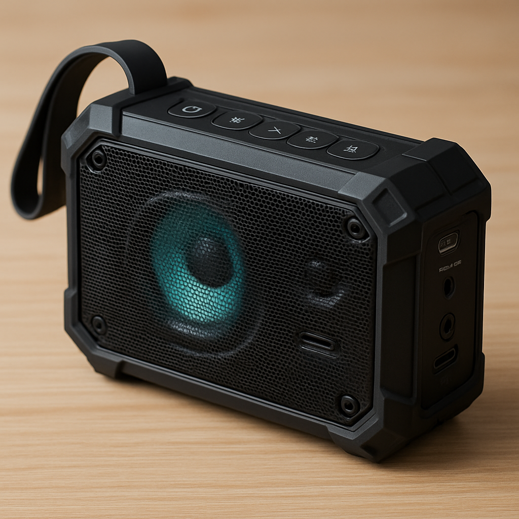 Feature-rich portable speaker