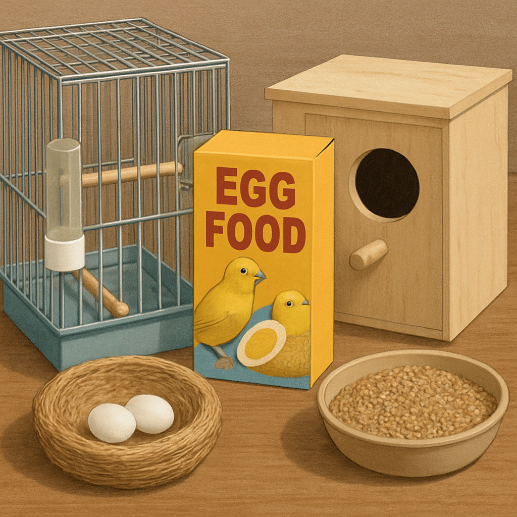 Bird breeding supplies