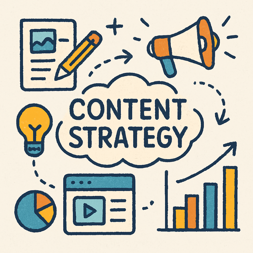 Content strategy illustration